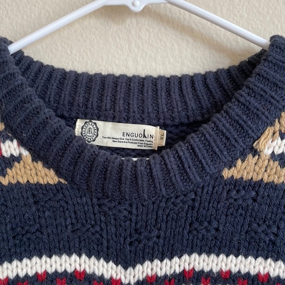 Engoulin knitted sweater. Size XL - Picture 3 of 3